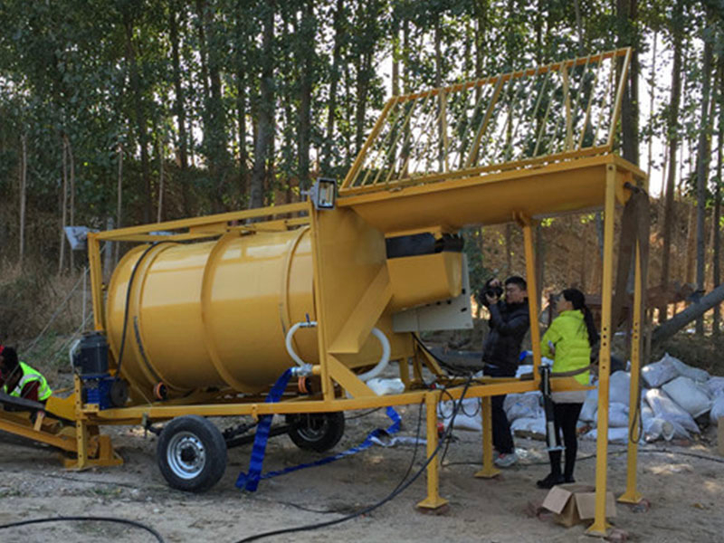 Minería de oro Trommel Equipo de minería Máquina de minería de oro