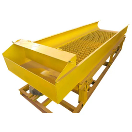 Planta de lavado de trompas de oro aluvial vibratoria
